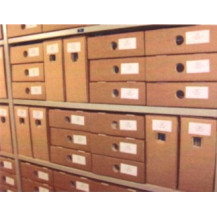 Archival boxes from acid free board and paper