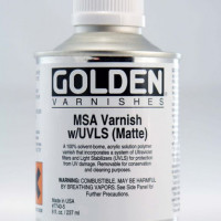 Βερνίκι νεφτιου MSA UV (Golden/Aμερικής) ματ/ανασυσκευασία - 200ml