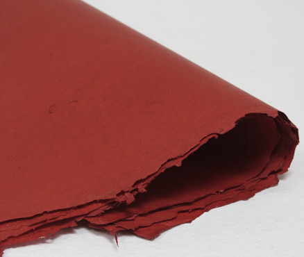 SUNN HEMP Madder/κόκκινο HMMD, 40x55cm, 100gr, λείο