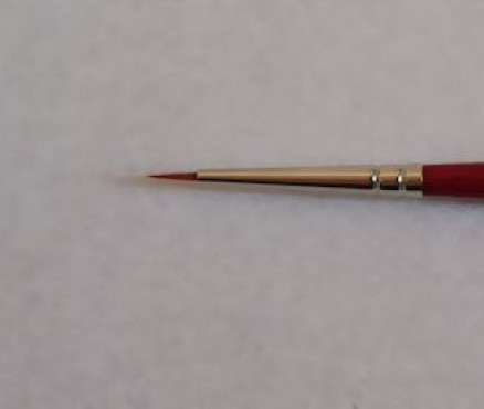 Ν.3/0 - Σειρά 633 (da Vinci 5580)  - Συνθετικό, στρογγυλό πινέλο υψηλής ποιότητας (κοντή λαβή)