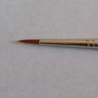 Ν.3 - Σειρά 633 (da Vinci 5580)  - Συνθετικό, στρογγυλό πινέλο υψηλής ποιότητας (κοντή λαβή)