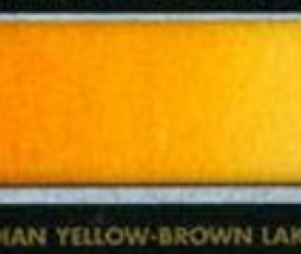 B130 Indian Yellow Brown Lake Extra/Κίτρινο Καφέ Ινδίας Διαφανή - 1/2 πλάκα