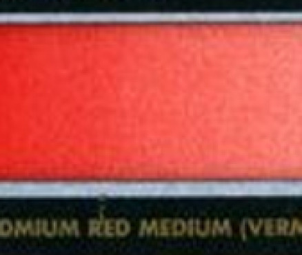 Ε154 Cadmium Red Medium (Vermilion)/Κόκκινο Καδμίου Κινάβαρη Μεσαίο - σωληνάριο 6ml